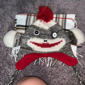 🥳Sock monkey hat